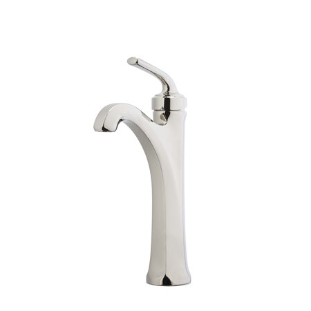 Pfister Pfister Arterra Single Handle Vessel Faucet Polished Nickel LG40-DE0D